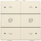 Niko - COMMANDE DE MOTEUR DOUBLE AVEC LED POUR NIKO HOME CONTROL