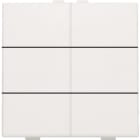 Niko - BOUTON-POUSSOIR SEXTUPLE POUR NIKO HOME CONTROL