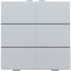 Niko - BOUTON-POUSSOIR SEXTUPLE POUR NIKO HOME CONTROL