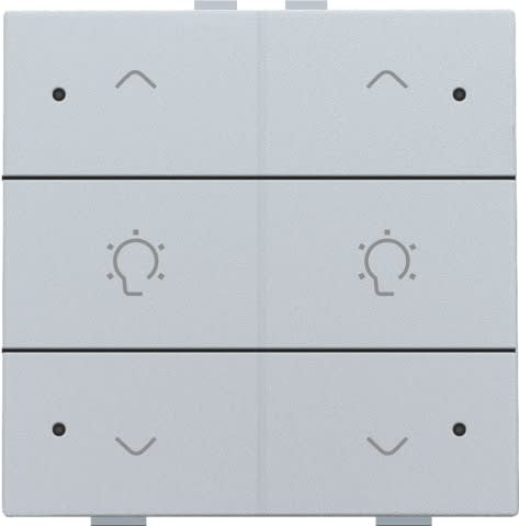 Niko - COMMANDE DE VARIATEUR DOUBLE AVEC LED POUR NIKO HOME CONTROL