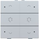 Niko - COMMANDE DE VARIATEUR DOUBLE AVEC LED POUR NIKO HOME CONTROL