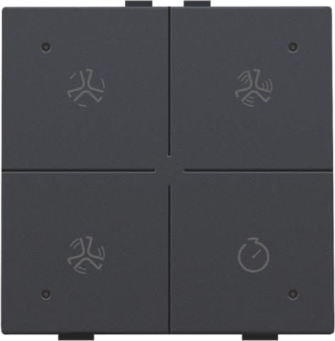 Niko - COMMANDE DE VENTILATION AVEC LED POUR NIKO HOME CONTROL