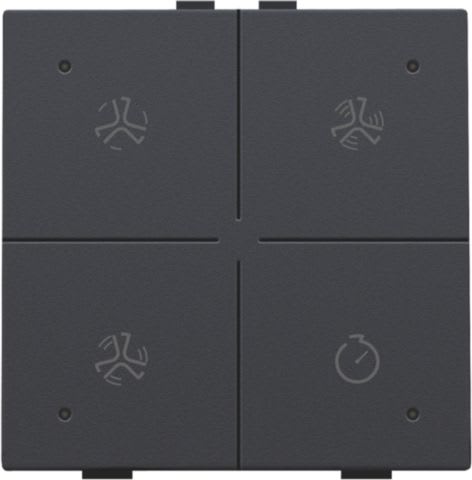 Niko - COMMANDE DE VENTILATION AVEC LED POUR NIKO HOME CONTROL