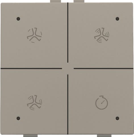Niko - COMMANDE DE VENTILATION AVEC LED POUR NIKO HOME CONTROL