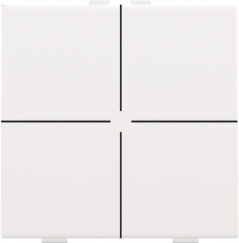 Niko - BOUTON-POUSSOIR QUADRUPLE POUR NIKO HOME CONTROL