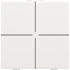 Niko - BOUTON-POUSSOIR QUADRUPLE POUR NIKO HOME CONTROL