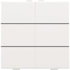 Niko - BOUTON-POUSSOIR SEXTUPLE POUR NIKO HOME CONTROL