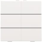 Niko - BOUTON-POUSSOIR SEXTUPLE POUR NIKO HOME CONTROL