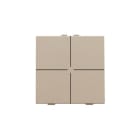 Niko - BOUTON-POUSSOIR QUADRUPLE POUR NIKO HOME CONTROL