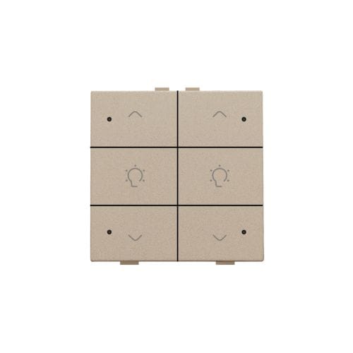 Niko - COMMANDE DE VARIATEUR DOUBLE AVEC LED POUR NIKO HOME CONTROL