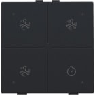 Niko - COMMANDE DE VENTILATION AVEC LED POUR NIKO HOME CONTROL