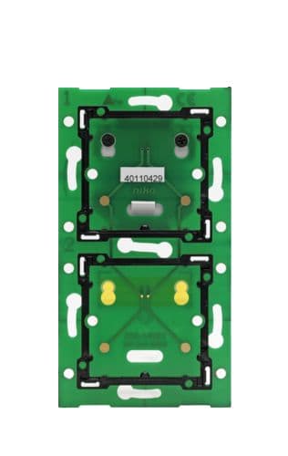 Niko - PLATINE MURALE DOUBLE VERTICALE POUR NIKO HOME CONTROL