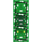 Niko - PLATINE MURALE TRIPLE VERTICALE POUR NIKO HOME CONTROL