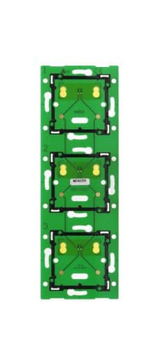 Niko - PLATINE MURALE TRIPLE VERTICALE POUR NIKO HOME CONTROL