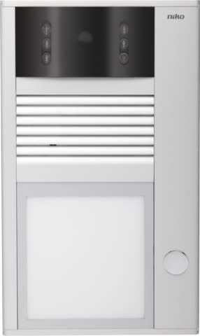 Niko - POSTE EXTÉRIEUR EN SAILLIE, 16MM, 1 SONNETTE ET CAMÉRA COULEUR