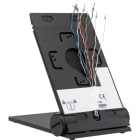 Niko - SUPPORT DE TABLE POUR UN POSTE INTÉRIEUR VIDÉO BLANC