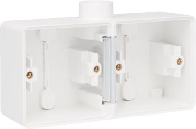 Niko - BOÎTE EN SAILLIE DOUBLE ÉTANCHE POUR 2 FONCTIONS, 1 ENTRÉE M20