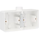 Niko - BOÎTE EN SAILLIE DOUBLE ÉTANCHE POUR 2 FONCTIONS, 1 ENTRÉE M20