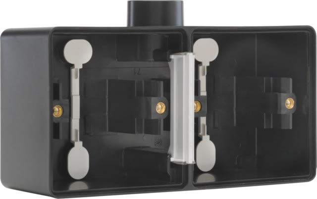 Niko - BOÎTE EN SAILLIE DOUBLE ÉTANCHE POUR 2 FONCTIONS, 1 ENTRÉE M20
