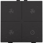 Niko - COMMANDE DE VENTILATION AVEC LED POUR NIKO HOME CONTROL