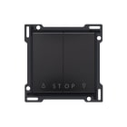 Niko - SET DE FINITION BOUTON-POUSSOIR DOUBLE VOLETS ÉLECTRONIQUE
