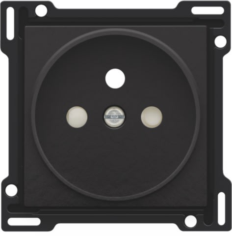 Niko - SET DE FINITION PRISE AVEC BROCHE DE TERRE, 21MM