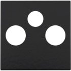 Niko - SET DE FINITION 2 CONN. COAX. SIMPLES TV/FM ET 1 CONN. SATELLITE