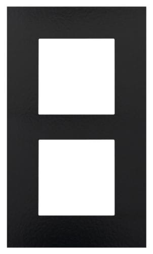 Niko - PLAQUE DE RECOUVREMENT DOUBLE, 60MM D'ENTRAXE, VERTICALE