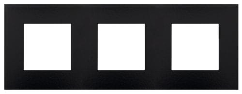 Niko - PLAQUE DE RECOUVREMENT TRIPLE AVEC 71MM D'ENTRAXE