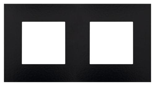 Niko - PLAQUE DE RECOUVREMENT DOUBLE AVEC 71MM D'ENTRAXE