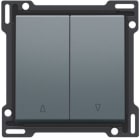 Niko - SET DE FINITION BOUTON-POUSSOIR DOUBLE POUR VOLETS