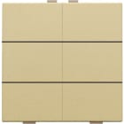 Niko - BOUTON-POUSSOIR SEXTUPLE POUR NIKO HOME CONTROL