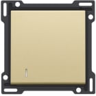 Niko - SET DE FINITION AVEC VOYANT PR INTERRUPTEUR/BOUTON-POUSS. SIMPLE