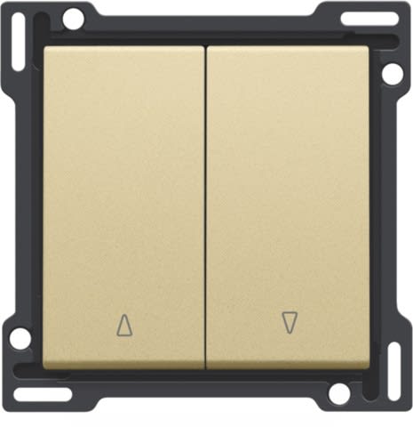Niko - SET DE FINITION BOUTON-POUSSOIR DOUBLE POUR VOLETS