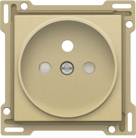 Niko - SET DE FINITION PRISE AVEC BROCHE DE TERRE, 21MM