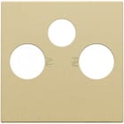 Niko - SET DE FINITION 2 CONN. COAX. SIMPLES TV/FM ET 1 CONN. SATELLITE