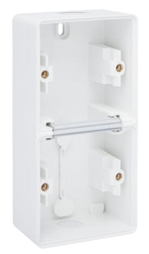 Niko - BOÎTE EN SAILLIE VERTICAL ÉTANCHE AVEC 2 ENTRÉES PR 2 FONCTIONS