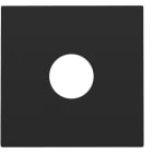 Niko - SET DE FINITION CONNEXION COAXIALE SIMPLE POUR TV, PURE BLACK