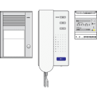 Niko - KIT AUDIO, POSTE EXT./INT., 1 BOUTON DE SONNETTE, PRÉPROGRAMMÉ