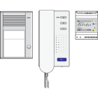 Niko - KIT AUDIO, POSTE EXT./INT., 1 BOUTON DE SONNETTE, PRÉPROGRAMMÉ