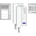 Niko - KIT AUDIO AVEC POSTE EXT., 2 BOUTONS DE SONNETTE, PRÉPROGRAMMÉ