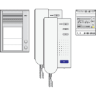 Niko - KIT AUDIO AVEC POSTE EXT., 2 BOUTONS DE SONNETTE, PRÉPROGRAMMÉ