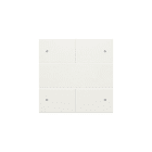 Niko - SET DE FINITION BOUTON-POUSS. QUADR. LIBRE DE POTENTIEL 24V, LED