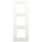 Niko - PLAQUE TRIPLE, 71MM D'ENTRAXE, AVEC FENÊTRE TRANSPARANTE