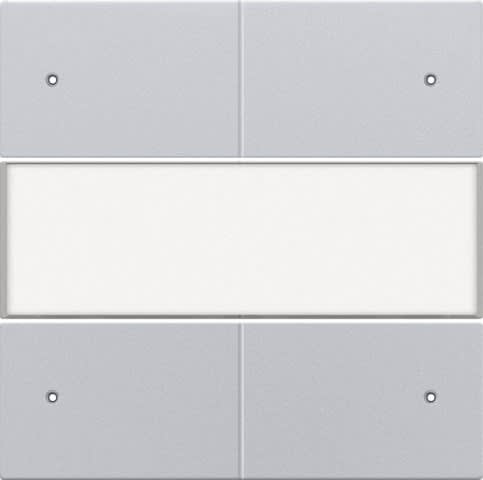 Niko - SET DE FINITION BOUTON QUADR., LIBRE DE POTENT., ÉTIQUETTE, LED
