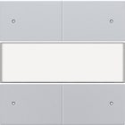 Niko - SET DE FINITION BOUTON QUADR., LIBRE DE POTENT., ÉTIQUETTE, LED