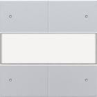 Niko - SET DE FINITION BOUTON QUADR., LIBRE DE POTENT., ÉTIQUETTE, LED