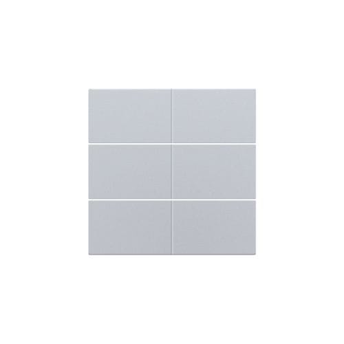 Niko - SET DE FINITION BOUTON-POUSS. SEXTUPLE, LIBRE DE POTENTIEL 24V