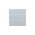 Niko - SET DE FINITION BOUTON-POUSS. SEXT. LIBRE DE POTENTIEL 24V, LED
