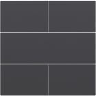 Niko - SET DE FINITION BOUTON-POUSS. QUADRUPLE, LIBRE DE POTENTIEL 24V